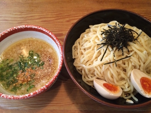 「こく豚つけ麺味玉とチャーシュー丼」@つけめんらぁめん六朗 名掛丁店の写真
