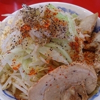 ラーメン全増ニンニクトリプル