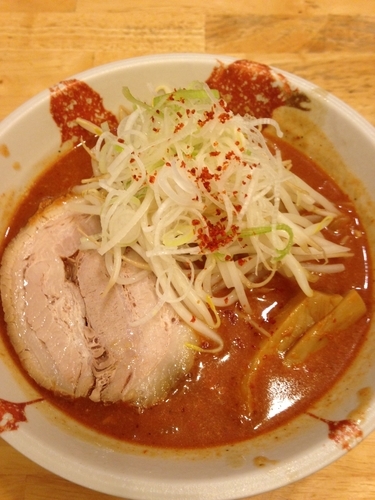 「辛味噌エビラーメン」@麺処 慶の写真