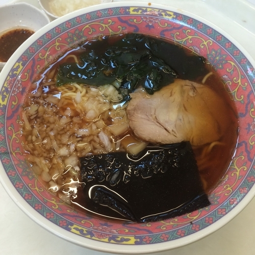 「八王子らーめん ¥500」@八王子市役所食堂の写真