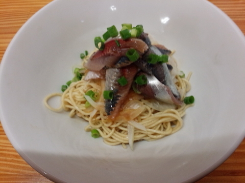 「いわしそば」@中華そば よしかわの写真