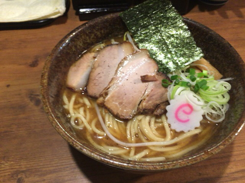 「中華そば 太麺」@中華そば 志の田の写真