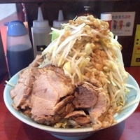 ミニラーメン 豚マシx2 ヤサイマシ アブラマシ