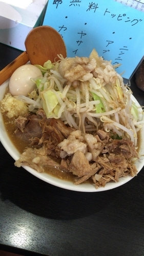 「【限定】哲郎　スープ変更前後」@二代目狼煙 分店 弐の写真