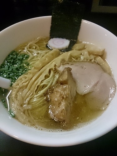 「【限定】白にぼしそば」@おおぜき中華そば店の写真