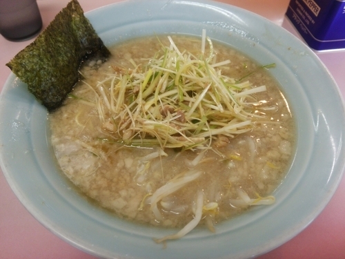「ねぎラーメン」@ラーメンショップ 緑ヶ丘店の写真