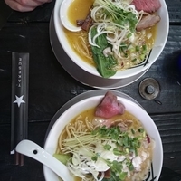 ホタテの鶏出汁麺
