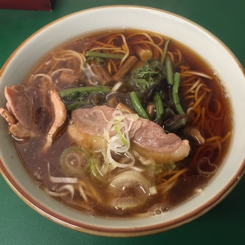 「合鴨山菜（￥530）」@文殊 志村三丁目駅店の写真