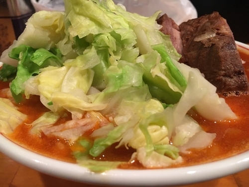 「ミニからみそラーメン【750円】」@ファットンの写真