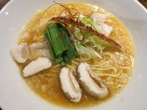 「背脂チゲ味噌あさり出汁そば　　900円」@志奈そば 田なか Secondの写真