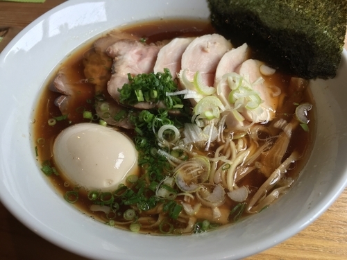 「数量限定 魚介中華そば」@中華蕎麦 はざまの写真