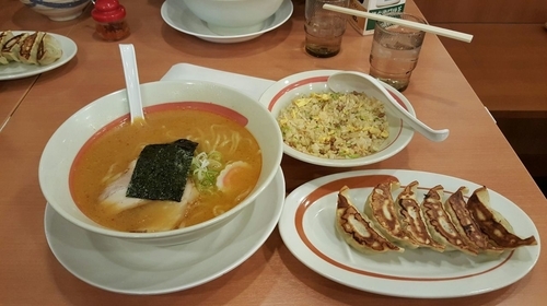 「味噌ラーメンミックスセット」@幸楽苑 取手店の写真