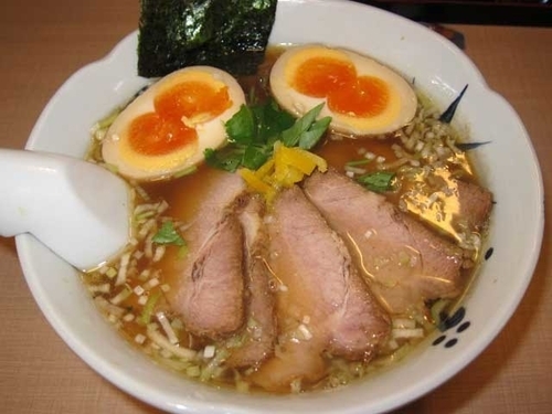 「ちゃーしゅうめん＋双子の味玉　1,050円」@与ろゐ屋の写真