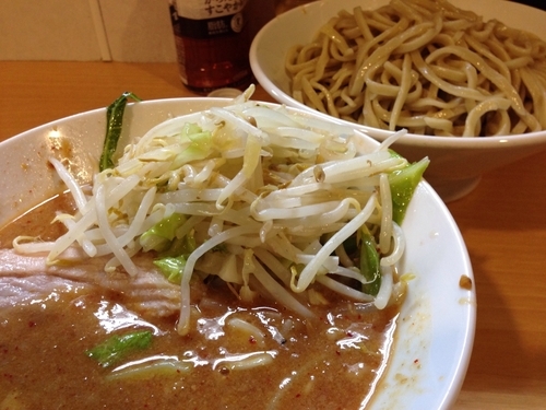 「「限定」味噌つけ麺」@豚星。の写真