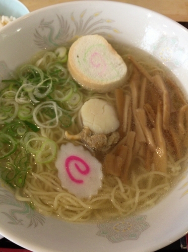 「帆立ラーメン  （塩・細麺）」@宗谷岬 間宮堂の写真