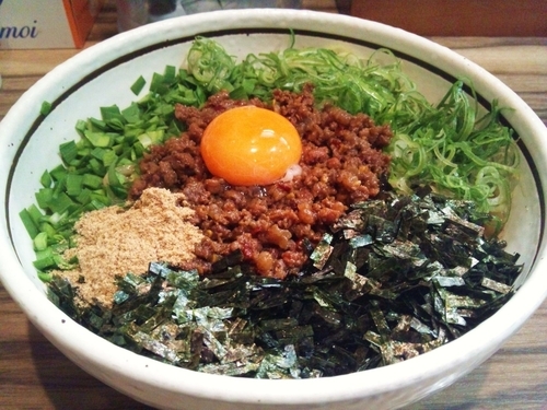 「台湾まぜそば大盛（890円）」@麺屋 はるか 秋葉原店の写真