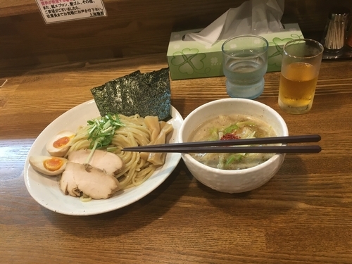 「特製鳥つけ」@上海麺館の写真