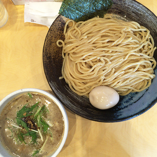 「味玉濃厚つけ麺（300g）」@らーめん 銀杏 松戸店の写真