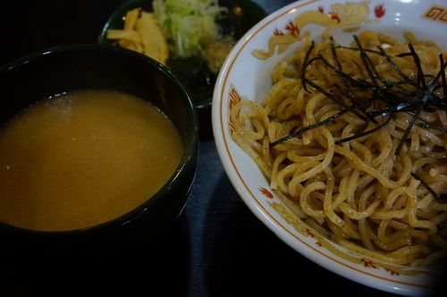 「海老みそつけ麺」@北海道ラーメン東京味源 神田店の写真