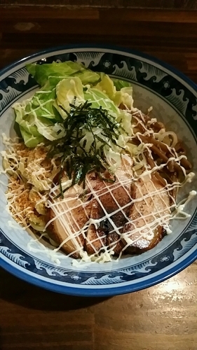 「ガッツ麺」@麺や 樽座 子安店の写真