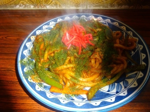 「焼きうどんナポリタン風」@にし川の写真