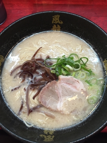 「ラーメン」@とんこつラーメン 博多風龍 渋谷店の写真