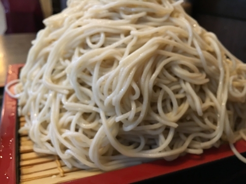 「もりそば中盛り【700円】」@そば処 ゆう月 大森駅前店の写真