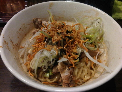 「JFK大盛」@ラーメンぼんくらの写真