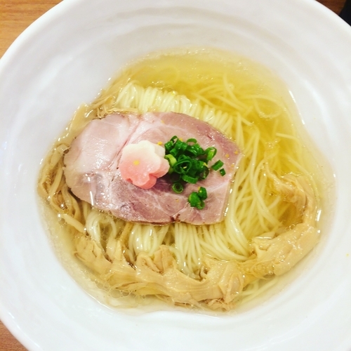 「鯛　塩そば」@鯛塩そば 灯花 本店の写真