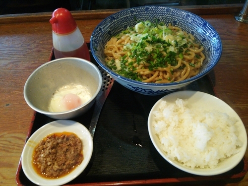 「混ぜそば 大盛ランチ」@得道の写真