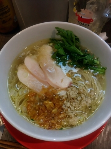「【限定】鶏そば900円＋α」@柳麺 呉田-goden-の写真