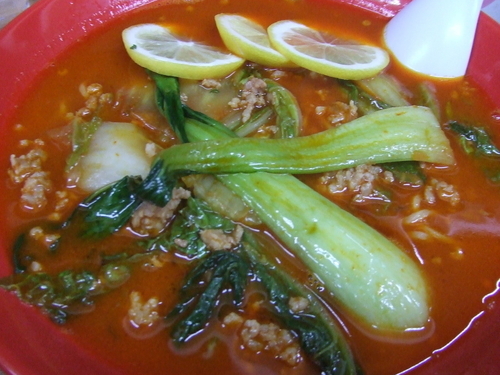 「【限定】天理式担々麺　８００円」@熱血らーめん in Yokohamaの写真