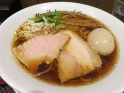 「らぁ麺 （を細麺選択で）　　750円」@麺庵ちとせの写真