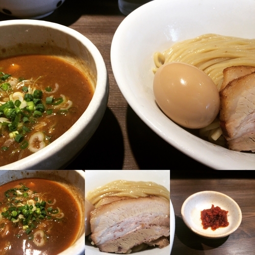 「半熟味玉伊勢海老つけ麺」@つけ麺 一燈の写真