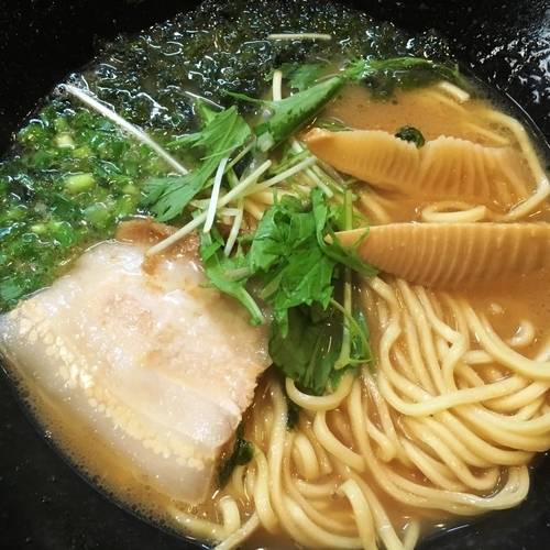 「烏賊干し鶏そば」@麺屋 凜 北小金本店の写真