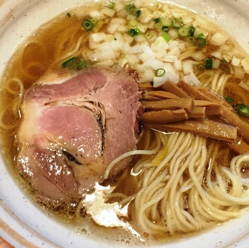 「魚介しお」@麺屋むどうの写真