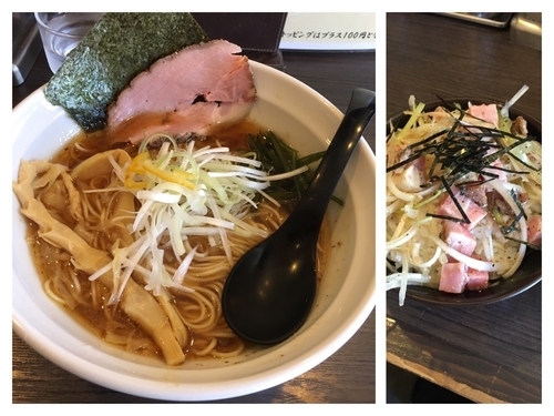 「和だしそばせっと730円+ネギ丼変更100円」@杉島改の写真