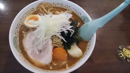 「カレーラーメン」@薄野 中村屋の写真