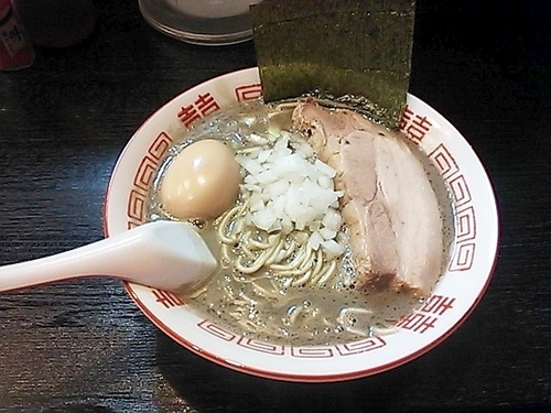 「濃厚中華そば（味玉、和え玉）」@中華ソバ 伊吹の写真