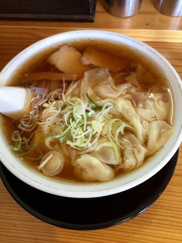 「ワンタン麺@650＋大盛@100」@志のぶ 支店の写真