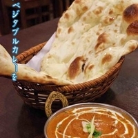 アジアセット1600円、ベジタブルカレー