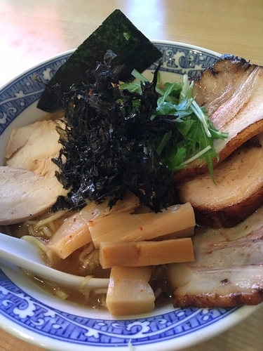 「特製あっさり醤油細麺」@らーめん がんちゃの写真