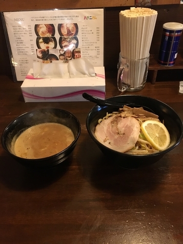 「辛みそつけめん」@ら麺 はちにの写真