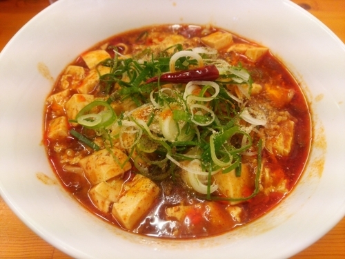 「豆腐マーラーメン（麻婆麺）」@ラーメン餃子 なか屋の写真
