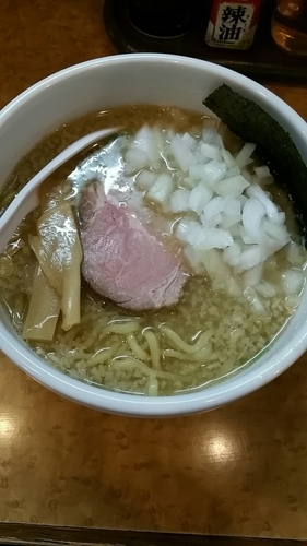 「背脂煮干そば」@中華そば 児ノ木の写真