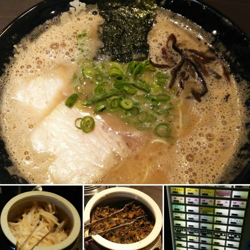 「ラーメン750円 替え玉150円」@博多一瑞亭の写真