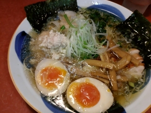 「特製鶏そば950円」@らーめん天神下 大喜の写真