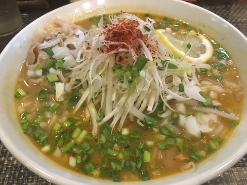 「【限定】台風らあめん900円」@旭川らあめん ひでまるの写真