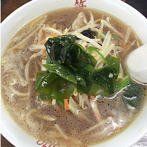 「チャンポン　580円」@手打ちラーメン 笹の写真