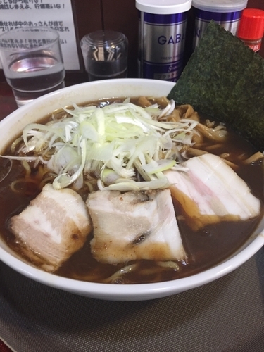 「魚ってりラーメン」@宗家一条流がんこラーメン 池袋店の写真